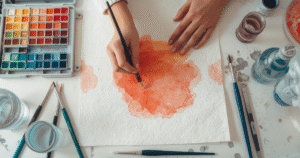 Aquarela para estudantes